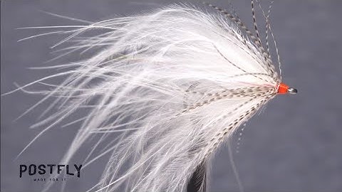 How To Tie The White Soft Hackle Streamer