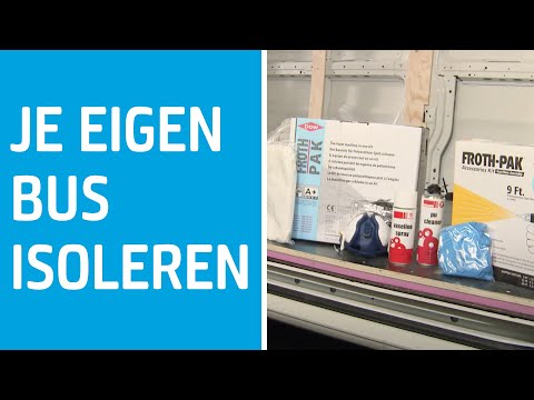 Video: Hoe isoleer je randbalken met hardschuim?