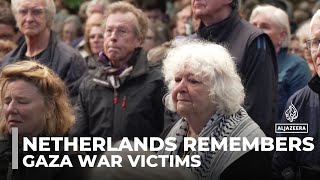Dutch Alternative Commemoration Unofficial Hague Ceremony Includes Gaza Victims