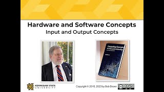 Input and Output Concepts: Hardware and Software Concepts (14)