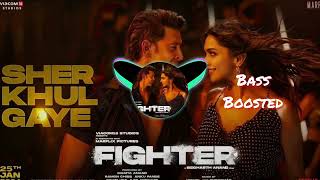 FIGHTER: Sher Khul Gaye (Full Video) Hrithik, Deepika,Vishal-Sheykhar, Benny, Shilpa | Songs Trails