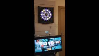 世界初!LEDを搭載しているダーツボードVDarts H2L