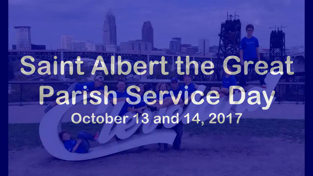 Saint Albert the Great Parish Service Day October 2017 YouTube