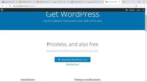 Installing WordPress locally on your computer  manually - Part 2 - SEC 3  ( SESSION 6 )
