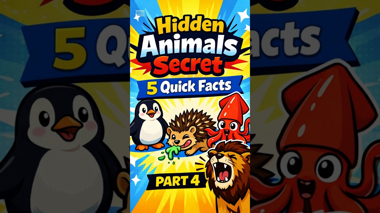 [30s] Hidden Animal Secrets - 5 quick facts! part 4