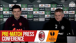 Pre-Match Press Conference | Manchester United v AC Milan | UEFA Europa League