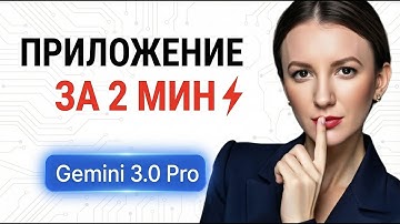 Как создать приложение БЕЗ КОДА за 2 минуты: Google AI Studio и Gemini 3.0 Pro (Бесплатно)