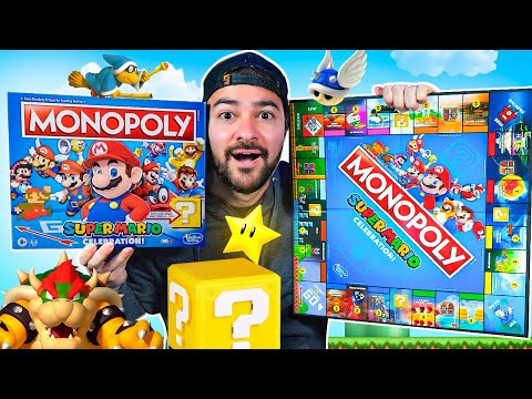 SUPER MARIO Celebration: Monopoly (Board Game)