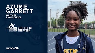 Athlete of the Week: Azurie Garrett of Whitmer High School