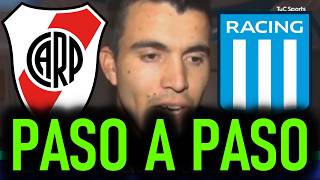 😱💥LA PREVIA DE PASO A PASO "EL PARTIDO DEL MORBO" - RIVER PLATE VS RACING CLUB 🔥