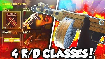 TRYHARD CLASS SETUPS to HOLD a 4 K/D or HIGHER! SECRET SETTINGS GUIDE to IMPROVE AIM on COD WW2!
