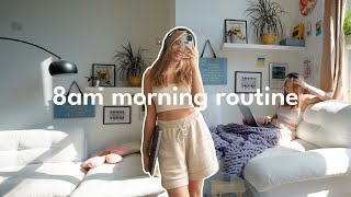 sunday reset | developing productive &amp; healthy habits ft. my 8am morning routine