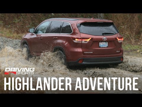 2019 Toyota Highlander SE AWD On and Off-Road Review #drivingsportstv