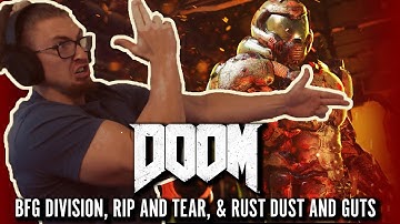 TRIPLE REACTION! Mick Gordon "Doom" Soundtrack - BFG Division / Rip and Tear / Rust Dust and Guts!