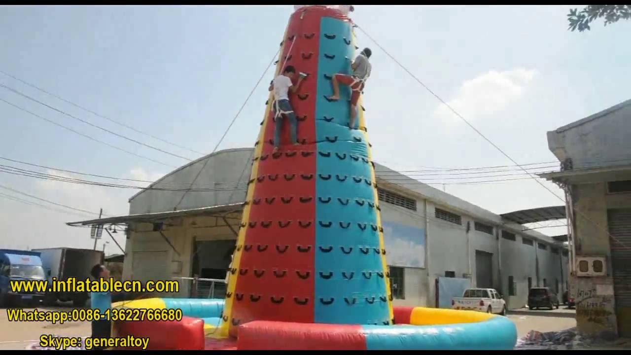 Inflatable Rock Climbing Wall GSP-10 General Inflatables