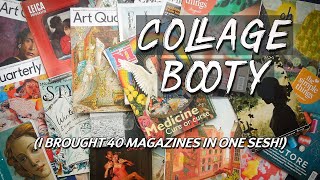 👀 How I Cut Up & Organize Magazines for Collage 👀 JB Escapades Episode 2 | Spend time w Jennibellie