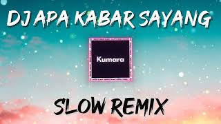 DJ TIKTOK SLOW REMIX TERBARU 2022 || DJ APA KABAR SAYANG ARMADA