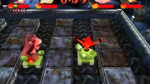 Crash Bash - 200% - #124 - Metal Fox - Platinum Relic Challenge