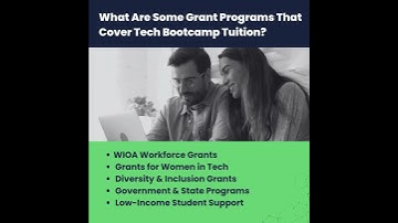 How to Use Grants to Pay for Tech Bootcamps