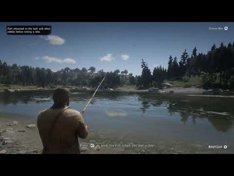 Red Dead Redemption 2 Fishing For Big Fish! Hunting Gameplay!