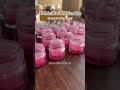 30 Mini Red Lavender Jar Candle For Farewell Party Gift Soy Wax Candles Birthday Return Gift