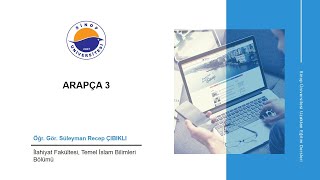 El-Kavaidul-Müyessera 1. Cild 12. Ders Sıfat 1. Bölüm