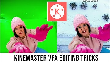 KineMaster VFX Editing Tricks - Green screen replace background