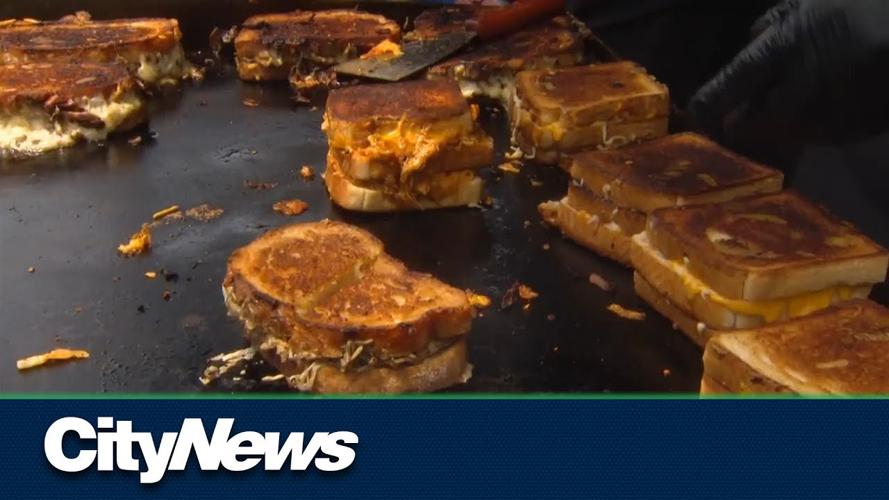 Lakeshore Village hosts the Grilled Cheese Challenge festival YouTube