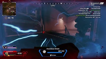 Getting revived without knockdown shield level 4 or teammate (APEX LEGENDS)