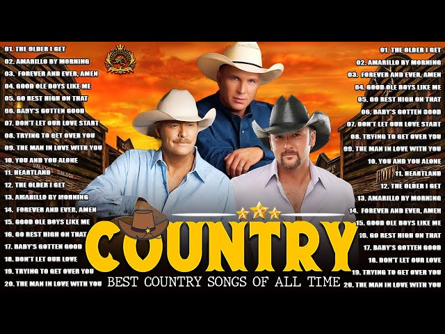 Alan Jackson, George Strait Greatest Hits (Full Album) Best Old Country Music Collection class=