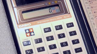 レトロ カシオ ゲーム電卓】ソーラー型 占い 計算機 SL- 751 casio