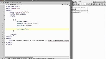 CSS3 - 09. Working with text-overflow