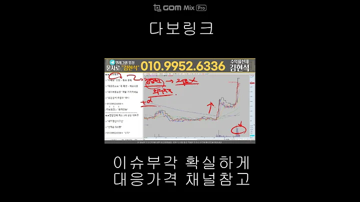 다보링크  #급등주무료추천 #급등주추천 #단타
