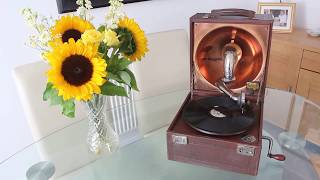 Decca Portable Gramophone - Trench Type C1915