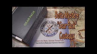 Revue de la Boite Mystère de Gear Pack