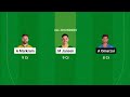 T 20 world cup 2024 ka semifinal one ka grand lig ka dream 11 team । AFG VS SA ।#savsafg।