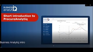 Business Analytiq introduction related to procurement