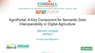 [CORDiALL Conference] 15th April 2026 - Clément Jonquet