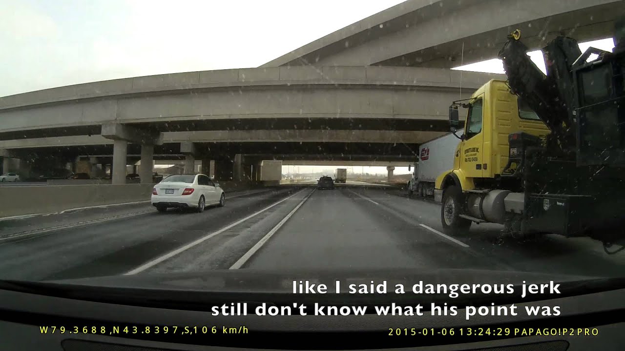 Driving Observations in the GTA   - Jan 01 – Jan 10, 2015 (The 'Unprofessional'  Edition)