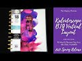 NEW | Kaleidoscope BIG 18-Month Vertical | Planner Flip-Thru | 2021 Spring Release