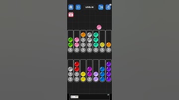 Ball Sort Challenge Game #brainteasers #games #brainlearning #puzzle #braintestsolution #gameplay