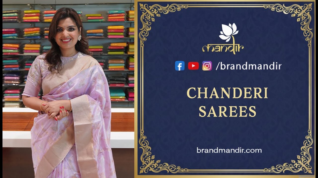 Chanderi Sarees Online Shopping | Brand Mandir Sarees