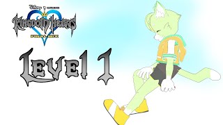 【#1】ケモVが行く、レベル１でディズニーワールド巡り！【キングダムハーツ ファイナルミックス】