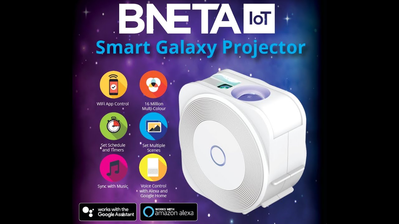 BNETA IoT Smart Galaxy Projector - BNETA