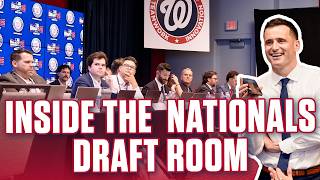 Inside the Draft Room With the Washington Nationals | 2026 MLB Draft
