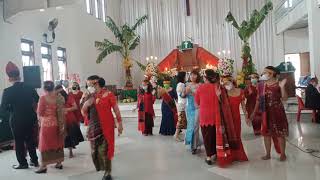 Download Lagu persembahan tortor GSM HKBP Pagaran Nauli dalam pesta gotilon 2021 MP3