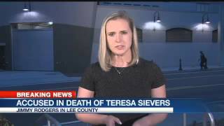 Sievers suspect booked into Lee County Jail