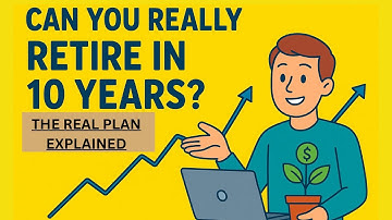 Can you Retire Rich in 10 Years? retire in 10 years plan explained Step by Step