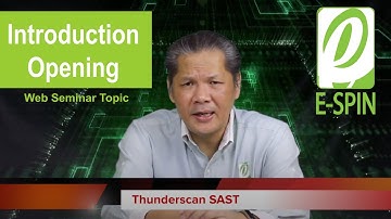 Thunderscan SAST latest change and product update opening message