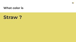 Straw color #e4d96f hex color - Green color - Cool color e4d96f